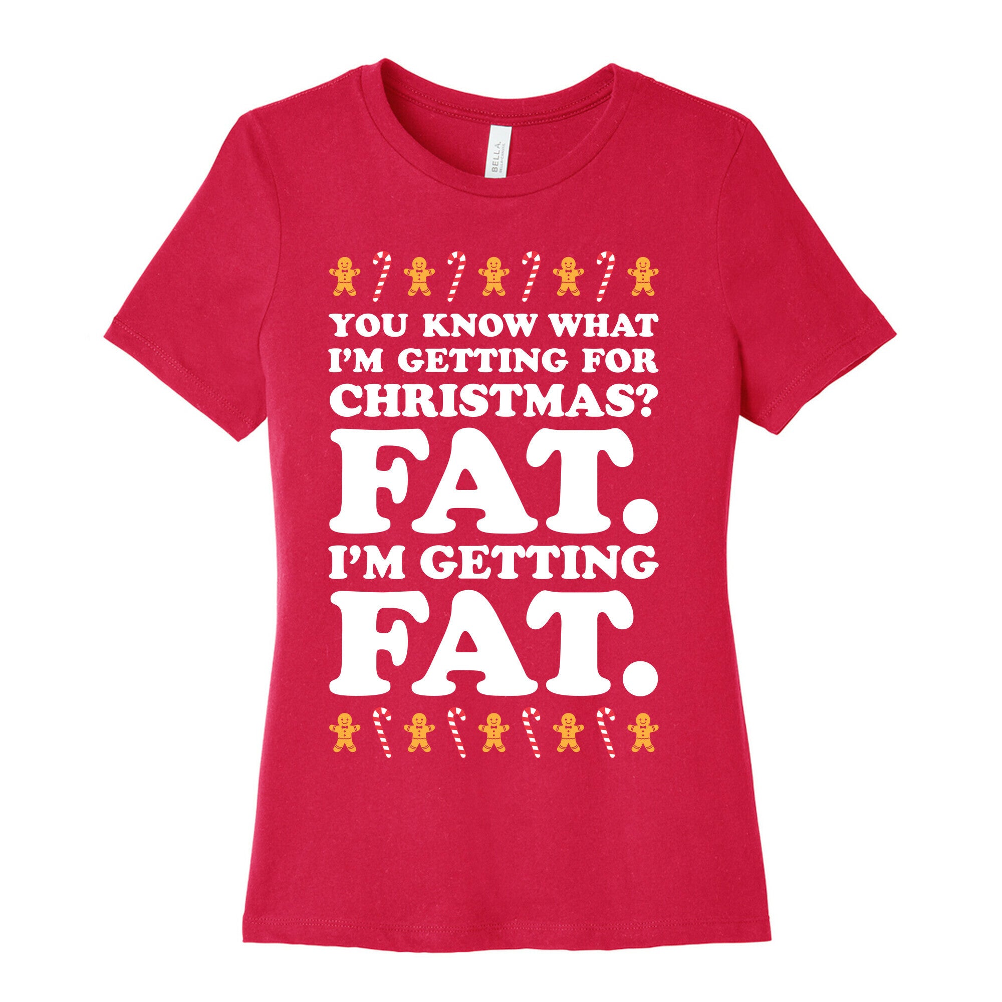 Fat Christmas Women's Cotton Tee